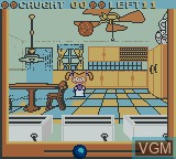 In-game screen of the game Rugrats - Totally Angelica on Nintendo Game Boy Color