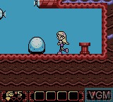In-game screen of the game Sabrina the Animated Series - Spooked! on Nintendo Game Boy Color