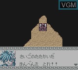 In-game screen of the game Senkai Ibunroku Juntei Taisen on Nintendo Game Boy Color