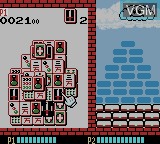 In-game screen of the game Shanghai Pocket on Nintendo Game Boy Color