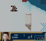 In-game screen of the game Shaun Palmer's Pro Snowboarder on Nintendo Game Boy Color