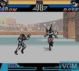 In-game screen of the game Street Fighter Alpha - Warriors' Dreams on Nintendo Game Boy Color