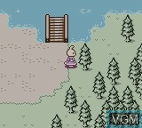In-game screen of the game Sylvanian Families 2 - Irozuku Mori no Fantasy on Nintendo Game Boy Color