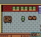 In-game screen of the game Tabaluga on Nintendo Game Boy Color