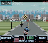 In-game screen of the game Test Drive Cycles on Nintendo Game Boy Color