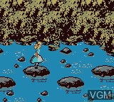 In-game screen of the game Alice in Wonderland on Nintendo Game Boy Color