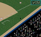 In-game screen of the game Triple Play 2001 on Nintendo Game Boy Color
