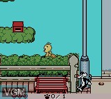 In-game screen of the game Tweety's High-Flying Adventure on Nintendo Game Boy Color
