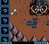 In-game screen of the game Warlocked on Nintendo Game Boy Color