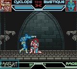 In-game screen of the game X-Men - Mutant Academy on Nintendo Game Boy Color