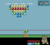 In-game screen of the game Yogi Bear - Great Balloon Blast on Nintendo Game Boy Color