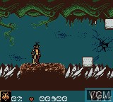 In-game screen of the game Antz on Nintendo Game Boy Color