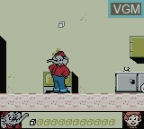 In-game screen of the game Benjamin Blumchen - Ein verruckter Tag Im Zoo on Nintendo Game Boy Color