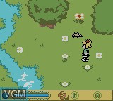 In-game screen of the game Bibi Blocksberg - Im Bann der Hexenkugel on Nintendo Game Boy Color