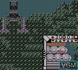 In-game screen of the game Bionic Commando - Elite Forces on Nintendo Game Boy Color