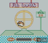 In-game screen of the game Hamster Paradise on Nintendo Game Boy Color