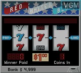 In-game screen of the game Hoyle Casino on Nintendo Game Boy Color