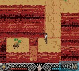 In-game screen of the game Indiana Jones and the Infernal Machine on Nintendo Game Boy Color