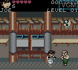 In-game screen of the game Karate Joe on Nintendo Game Boy Color