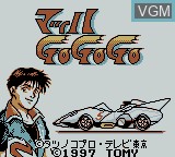 Title screen of the game Mach Go Go Go on Nintendo Game Boy