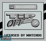 Title screen of the game Tip Off on Nintendo Game Boy