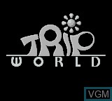 Title screen of the game Trip World on Nintendo Game Boy