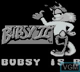 Title screen of the game Bubsy II on Nintendo Game Boy
