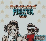 Title screen of the game Super Chinese Fighter GB on Nintendo Game Boy