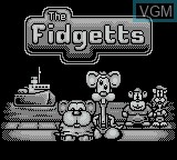 Title screen of the game Fidgetts, The on Nintendo Game Boy
