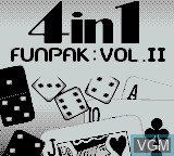 Title screen of the game 4-in-1 Funpak - Volume II on Nintendo Game Boy