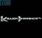Title screen of the game Killer Instinct on Nintendo Game Boy