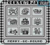Menu screen of the game Lolo no Daibouken on Nintendo Game Boy