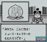 Menu screen of the game Momotarou Dentetsu Jr. - Zenkoku Ramen Meguri no Maki on Nintendo Game Boy