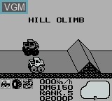 Menu screen of the game Monster Truck on Nintendo Game Boy