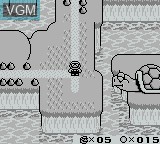 Menu screen of the game Super Mario Land 2 - 6 Golden Coins on Nintendo Game Boy