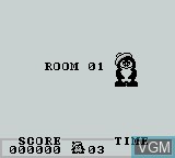Menu screen of the game Amazing Penguin on Nintendo Game Boy