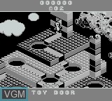 Menu screen of the game Jelly Boy on Nintendo Game Boy
