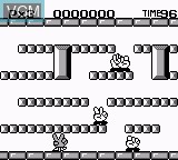In-game screen of the game Magical Tower on Nintendo Game Boy