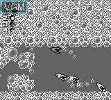 In-game screen of the game Micro Machines on Nintendo Game Boy