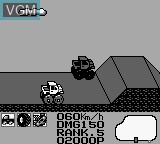In-game screen of the game Monster Truck on Nintendo Game Boy