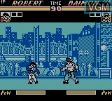 In-game screen of the game Nettou King of Fighters '97 on Nintendo Game Boy