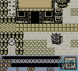 In-game screen of the game Shin SD Gundam Gaiden - Knight Gundam Monogatari on Nintendo Game Boy