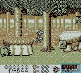 In-game screen of the game Asterix & Obelix on Nintendo Game Boy