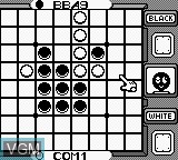 In-game screen of the game Othello on Nintendo Game Boy