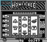 In-game screen of the game Pachi-Slot Kids 2 on Nintendo Game Boy