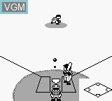 In-game screen of the game Pocket Stadium on Nintendo Game Boy