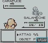 In-game screen of the game Pokemon Red Version on Nintendo Game Boy