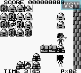In-game screen of the game Ranma 1/2 on Nintendo Game Boy