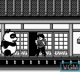 In-game screen of the game Ranma 1/2 - Netsuretsu Kakutouhen on Nintendo Game Boy