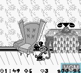 In-game screen of the game Ren & Stimpy Show, The - Veediots! on Nintendo Game Boy